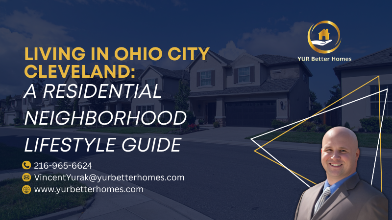 Living in Ohio City Cleveland residential streets with historic homes